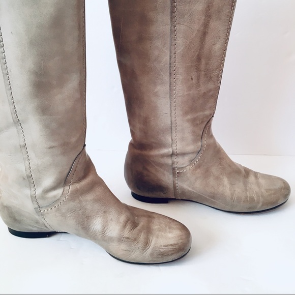 Chloe Leather Boots Size 37.5 - Picture 3 of 10